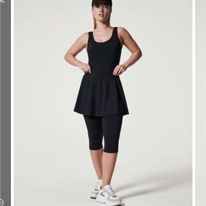 Spanx Booty boost skirt around knee